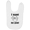 i want the gold Baby Bibs