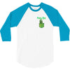 pickle rick 3/4 Sleeve Shirt
