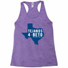 tejanos for beto Racerback Tank