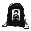 back in the old days Drawstring Bags