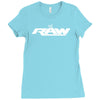 wme monday night raw Ladies Fitted T-Shirt