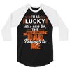 The world's greatest dad belongs to me Fathers Day 3/4 Sleeve Shirt