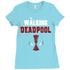 the walking deapool Ladies Fitted T-Shirt