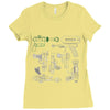 rayguns Ladies Fitted T-Shirt