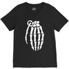 bones grenade jesse pinkman breaking the bad fully printed V-Neck Tee