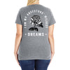 i am my ancestors' wildest dreams Ladies Curvy T-Shirt
