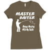 master baiter Ladies Fitted T-Shirt