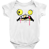 halloween face Baby Bodysuit
