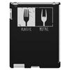 metal fork iPad 3 and 4 Case
