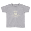 premium vintage 1961 classic perfectly aged limited edition Toddler T-shirt