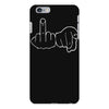 funny rude fingers ideal birthday gift or present iPhone 6 Plus/6S Plus Case