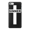 sinner christian god bible new iPhone 7 Case
