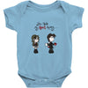 you stole my heart 3 Baby Onesie