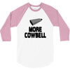 snl more cowbell 3/4 Sleeve Shirt