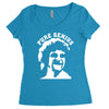 jeff lynne homage Women's Triblend Scoop T-shirt