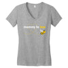 Mommy To Bee Unknown Gender Women's V-Neck T-Shirt