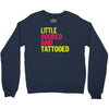 little boobed and tattoed Crewneck Sweatshirt