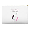 Creating a Little Disney Magic Pink Glitter Accessory Pouches