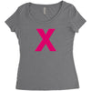 pink x Women's Triblend Scoop T-shirt