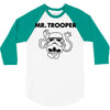 mr. trooper 3/4 Sleeve Shirt