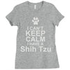 pets shih tzu Ladies Fitted T-Shirt