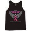 my hero is now my angel breast cancer awareness Tank Top