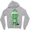 brussels sprout machine Zipper Hoodie