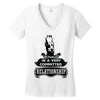 I Am Doberman Pinscher Actually In A Very Commited Relationship Women's V-Neck T-Shirt