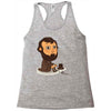abraham play the game Racerback Tank