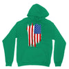sa distress flag cool american Unisex Hoodie