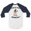high end french bulldog 3/4 Sleeve Shirt