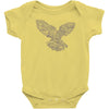 dove typography Baby Bodysuit