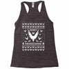 Merry Maverickmas Ugly Christmas Sweater Racerback Tank
