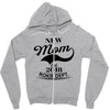 New Mom 2018 Rokie Dept. Zipper Hoodie