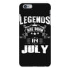 Legends Are Born In July iPhone 6 Plus/6S Plus Case