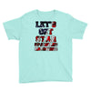 star spangled hammered Youth Tee