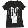 late night tux Ladies Fitted T-Shirt