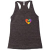 Rainbow Equality Heart Racerback Tank