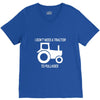 i dont need a tractor to pull hoes funny V-Neck Tee
