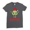 may christmas be with you Ladies Fitted T-Shirt