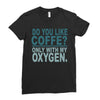 do you like coffee Ladies Fitted T-Shirt