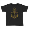 anchored faith Toddler T-shirt