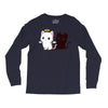 purr evil Long Sleeve Shirts