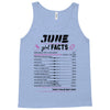 June Girl Facts Cancer Tank Top