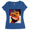 gritty Women's Triblend Scoop T-shirt