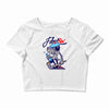 fithel six Crop Top