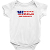 running the world since 1776 Baby Onesie