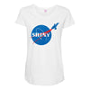 super makin bacon pancakes 2 Maternity Scoop Neck T-shirt