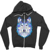 the wolf Zipper Hoodie