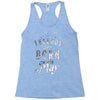 legends are born in may funny Racerback Tank